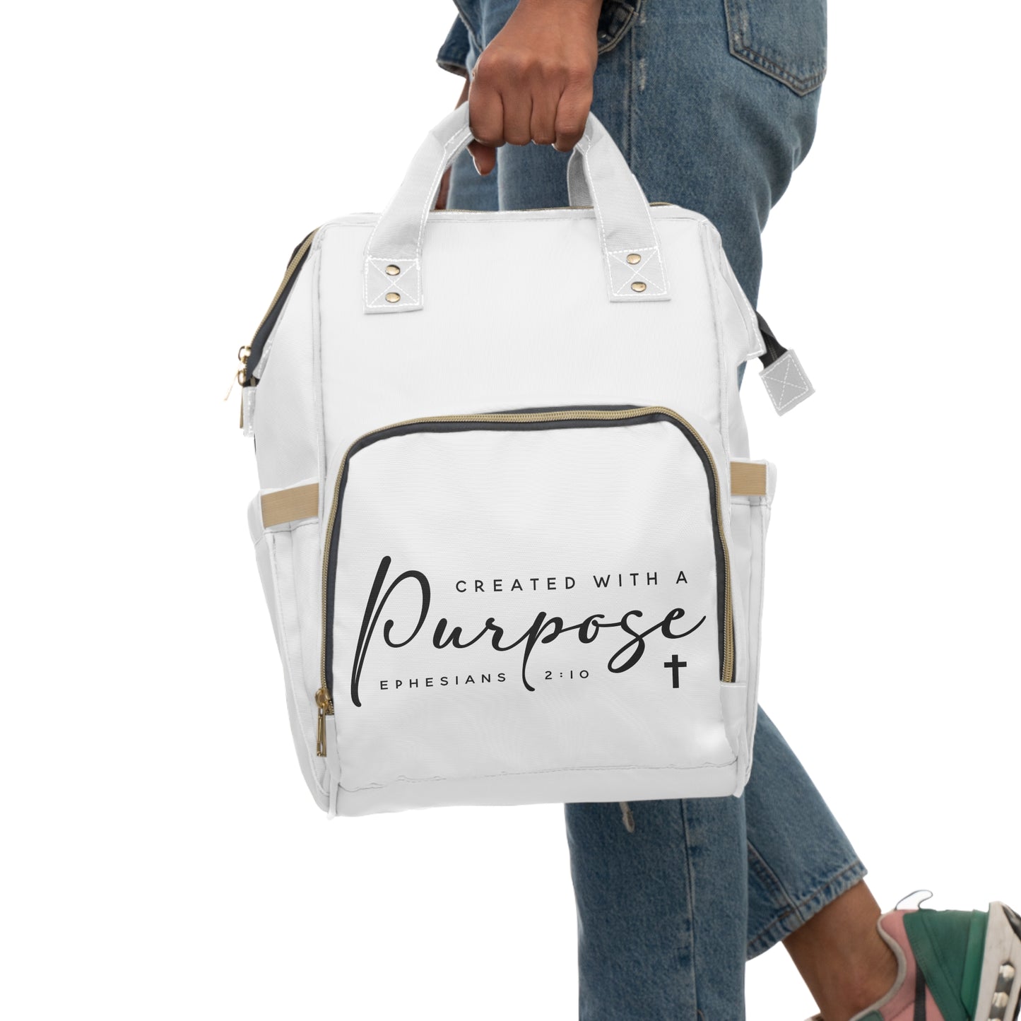 CREATED WITH A PURPOSE Multifunctional Diaper Backpack