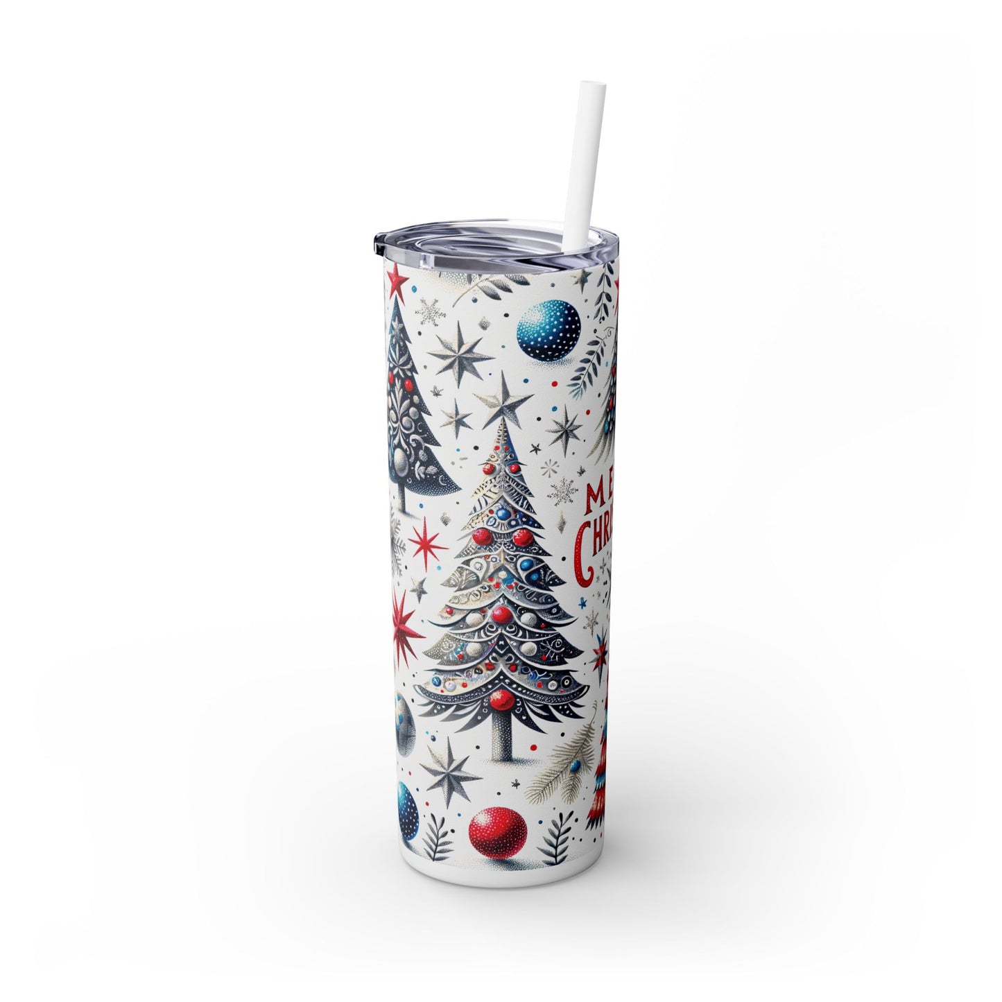 Skinny Tumbler with Straw, 20oz