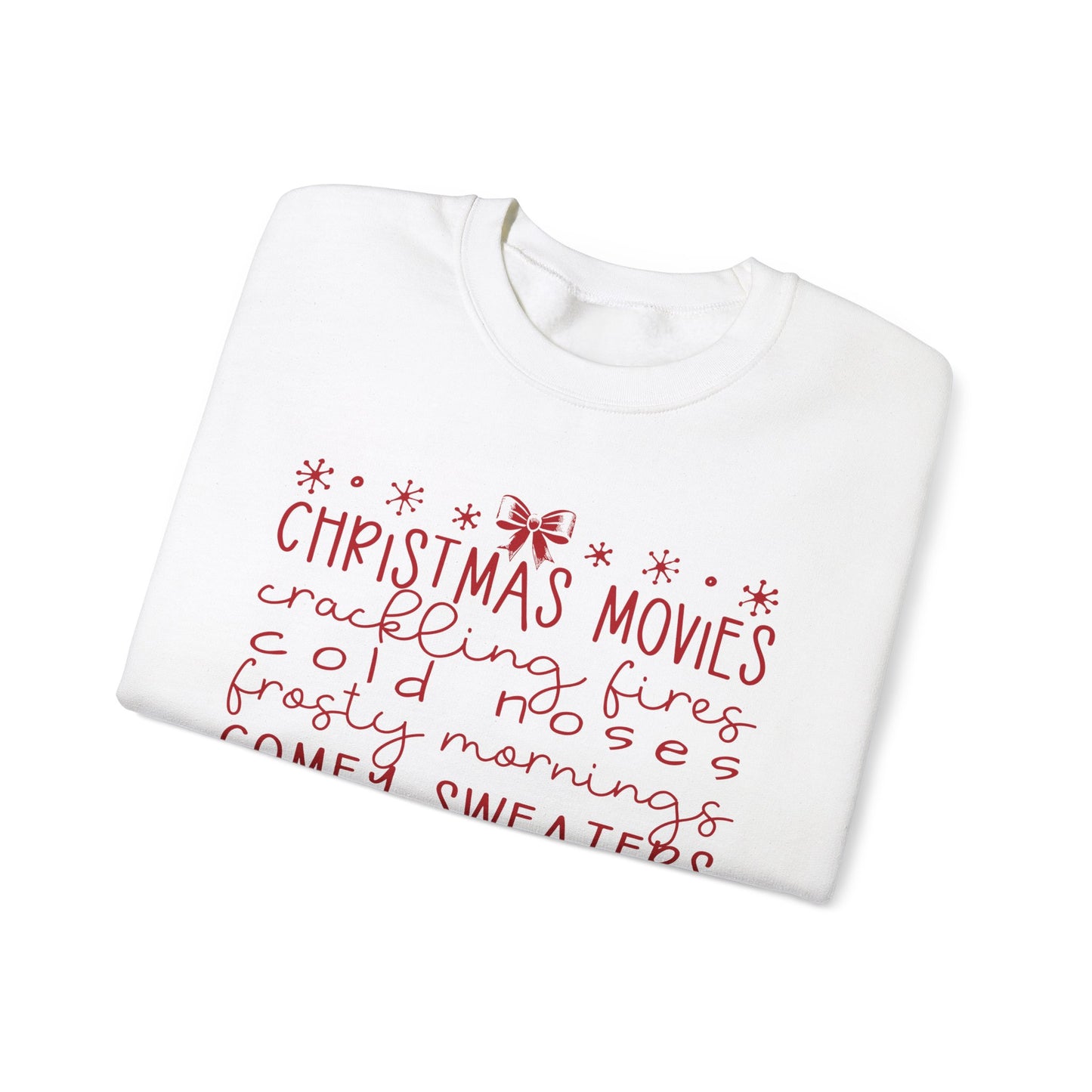 CHRISTMAS LISTS Crewneck Sweatshirt