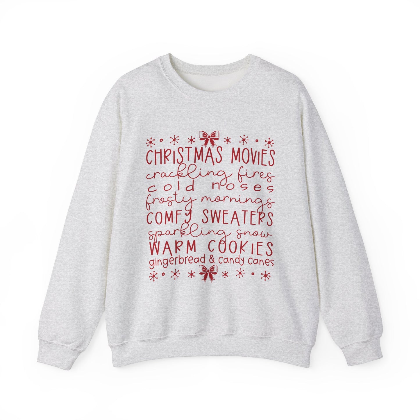 CHRISTMAS LISTS Crewneck Sweatshirt