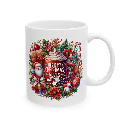 This Is My Christmas Movie Watching Mug