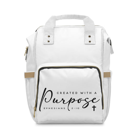 CREATED WITH A PURPOSE Multifunctional Diaper Backpack