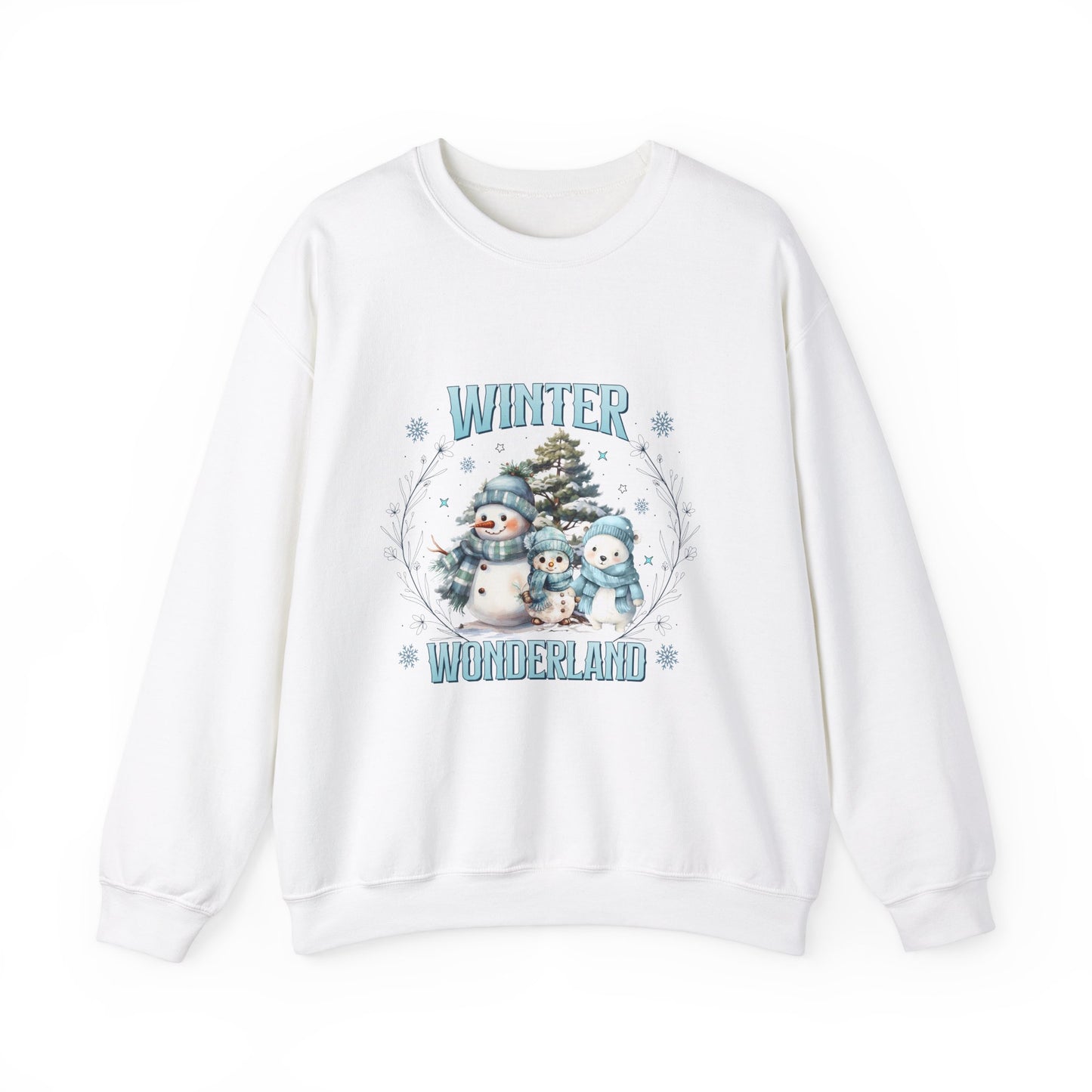 WINTER WONDERLAND Unisex Heavy Blend™ Crewneck Sweatshirt