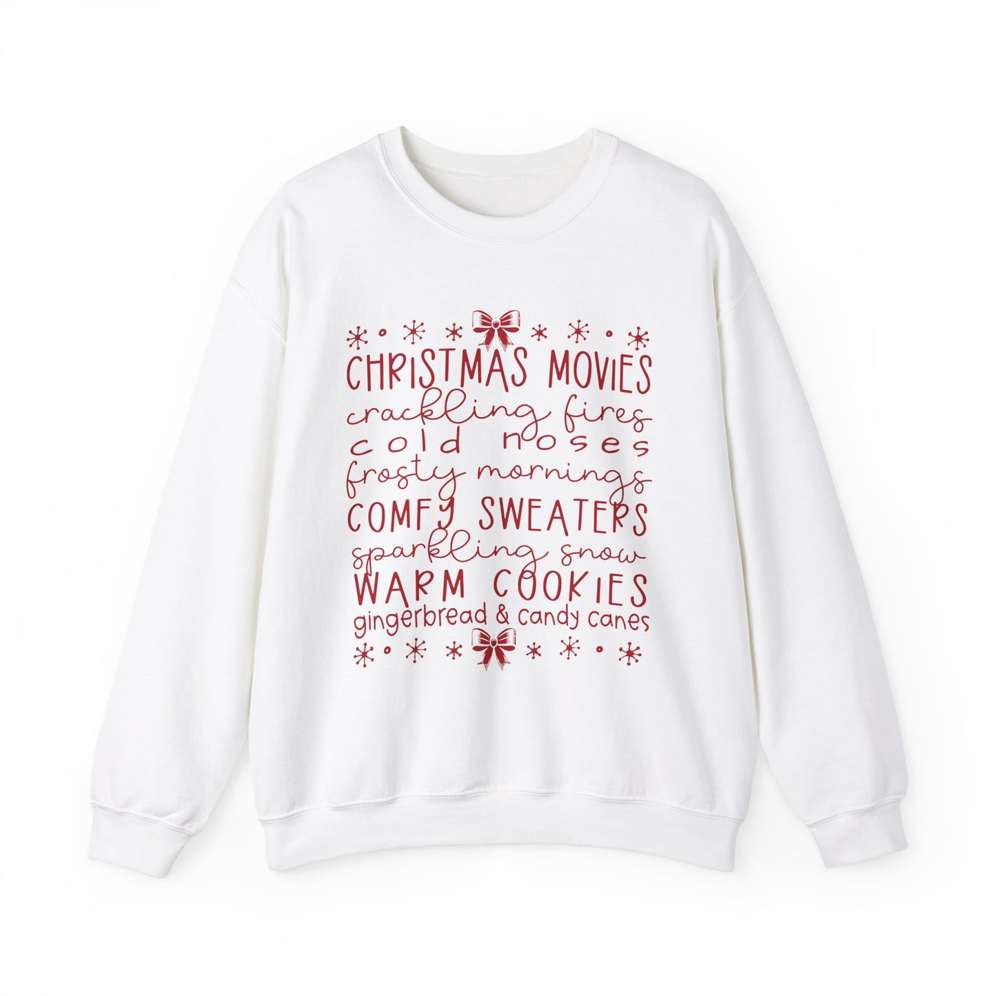 CHRISTMAS LISTS Crewneck Sweatshirt